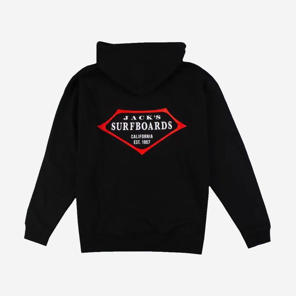 Jack's Surfboards Retro Lam Classic Pullover Hoodie